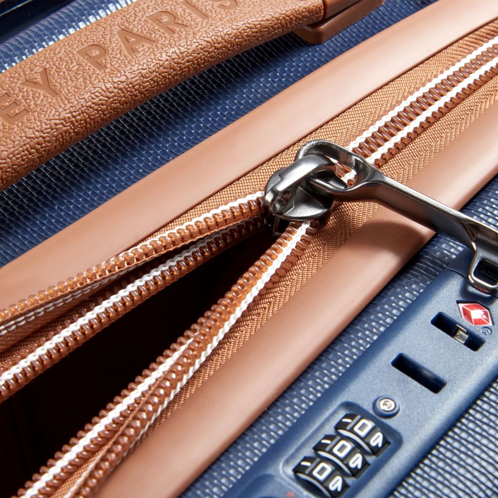 Delsey Chatelet Air 2.0 55cm Carry On Luggage - Navy Blue - Love Luggage