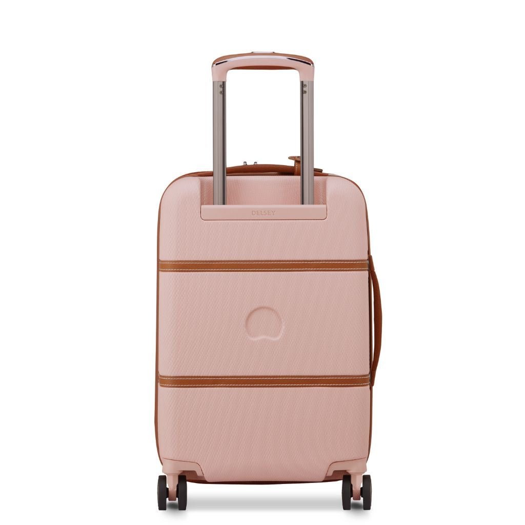 Delsey Chatelet Air 2.0 55cm Carry On Luggage - Pink - Love Luggage