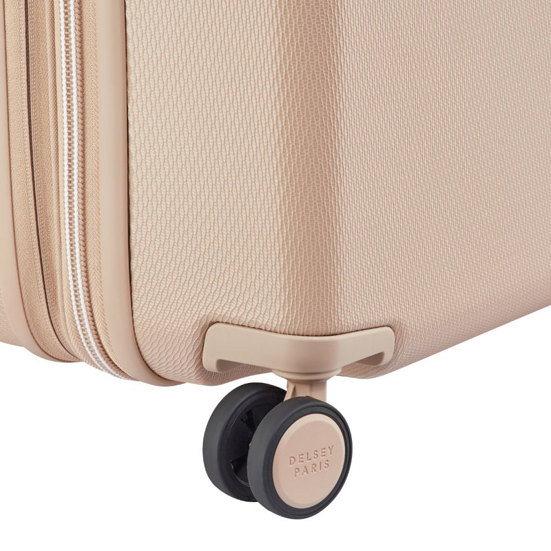 Delsey Chatelet Air 2.0 66cm Medium Luggage - Beige Rose - Love Luggage