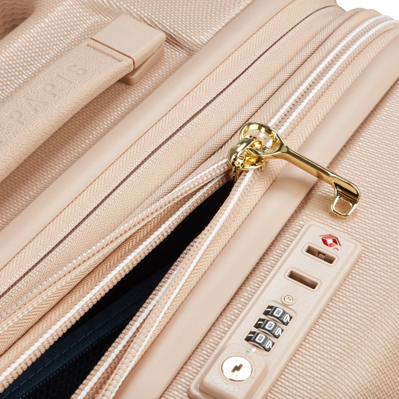 Delsey Chatelet Air 2.0 66cm Medium Luggage - Beige Rose - Love Luggage