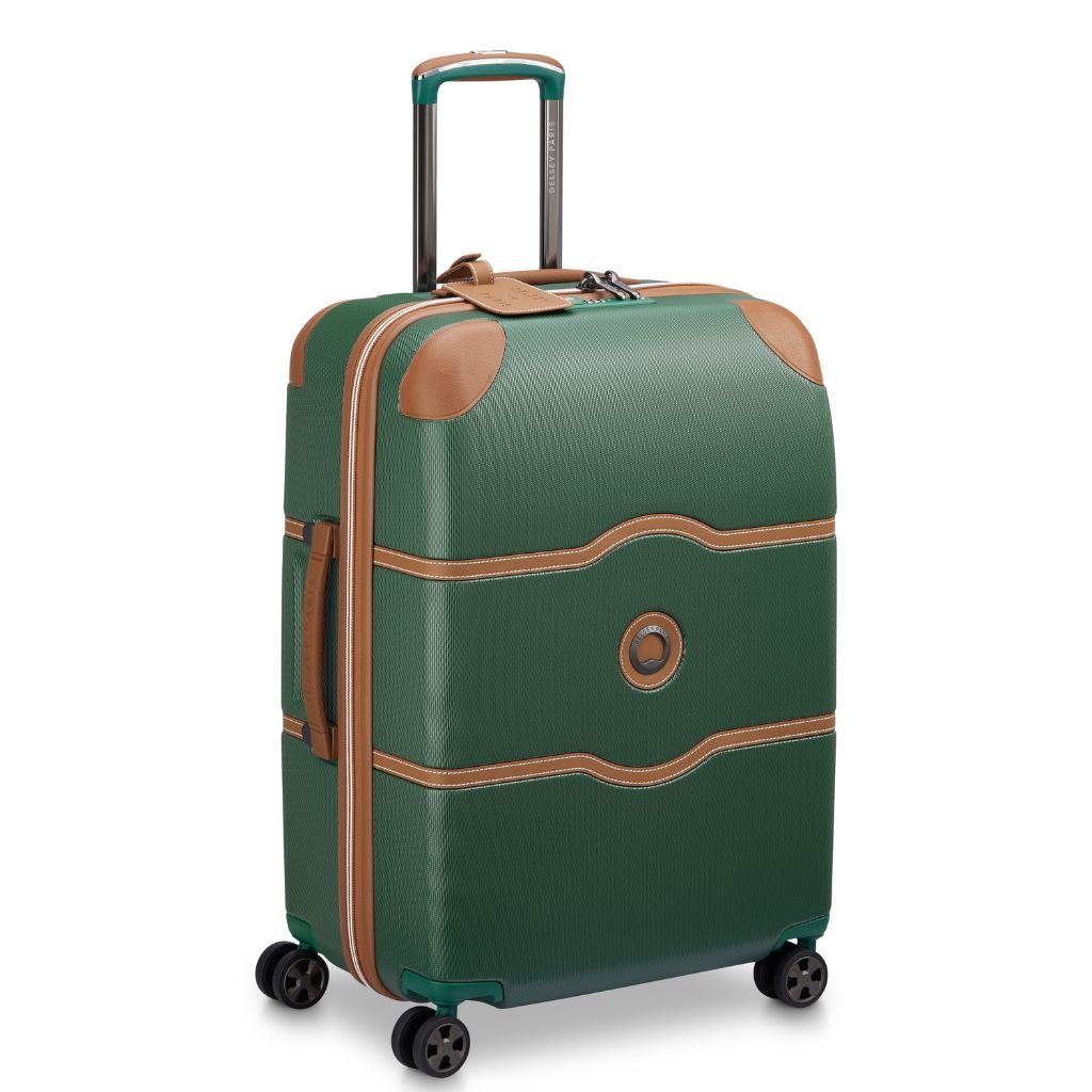 Delsey Chatelet Air 2.0 66cm Medium Luggage - Green - Love Luggage