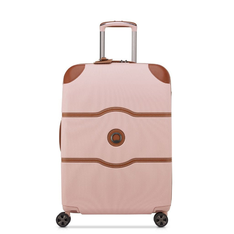 Delsey Chatelet Air 2.0 66cm Medium Luggage - Pink - Love Luggage