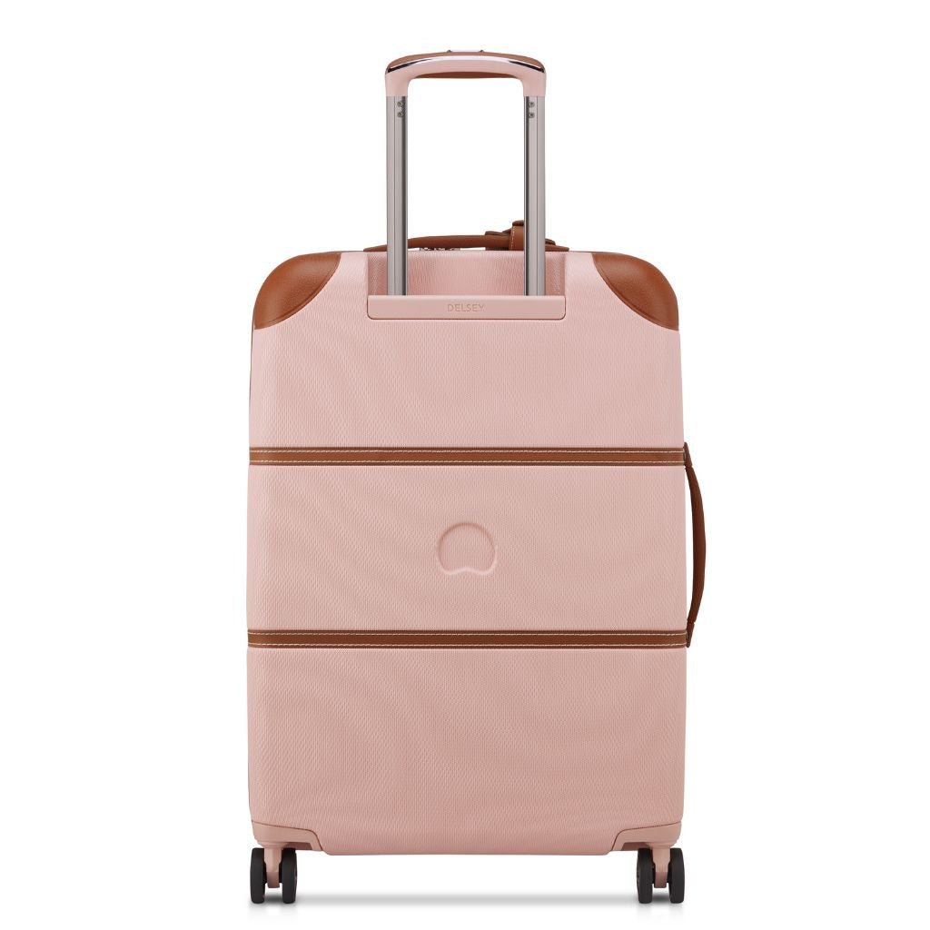 Delsey Chatelet Air 2.0 66cm Medium Luggage - Pink - Love Luggage