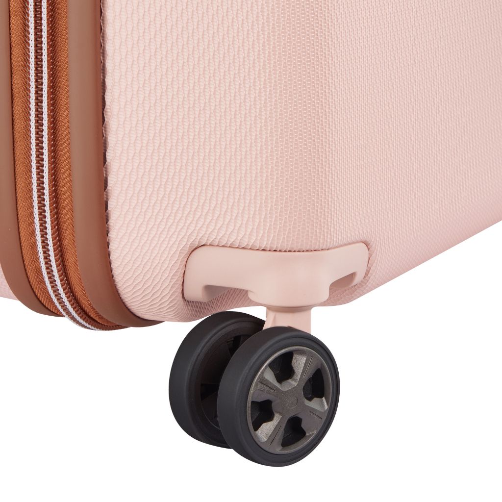 Delsey Chatelet Air 2.0 66cm Medium Luggage - Pink - Love Luggage