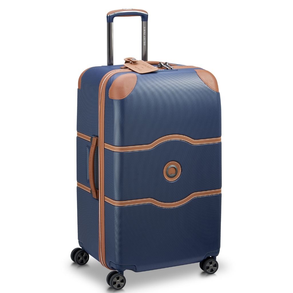 Delsey Chatelet Air 2.0 73cm Luggage Trunk - Navy Blue - Love Luggage