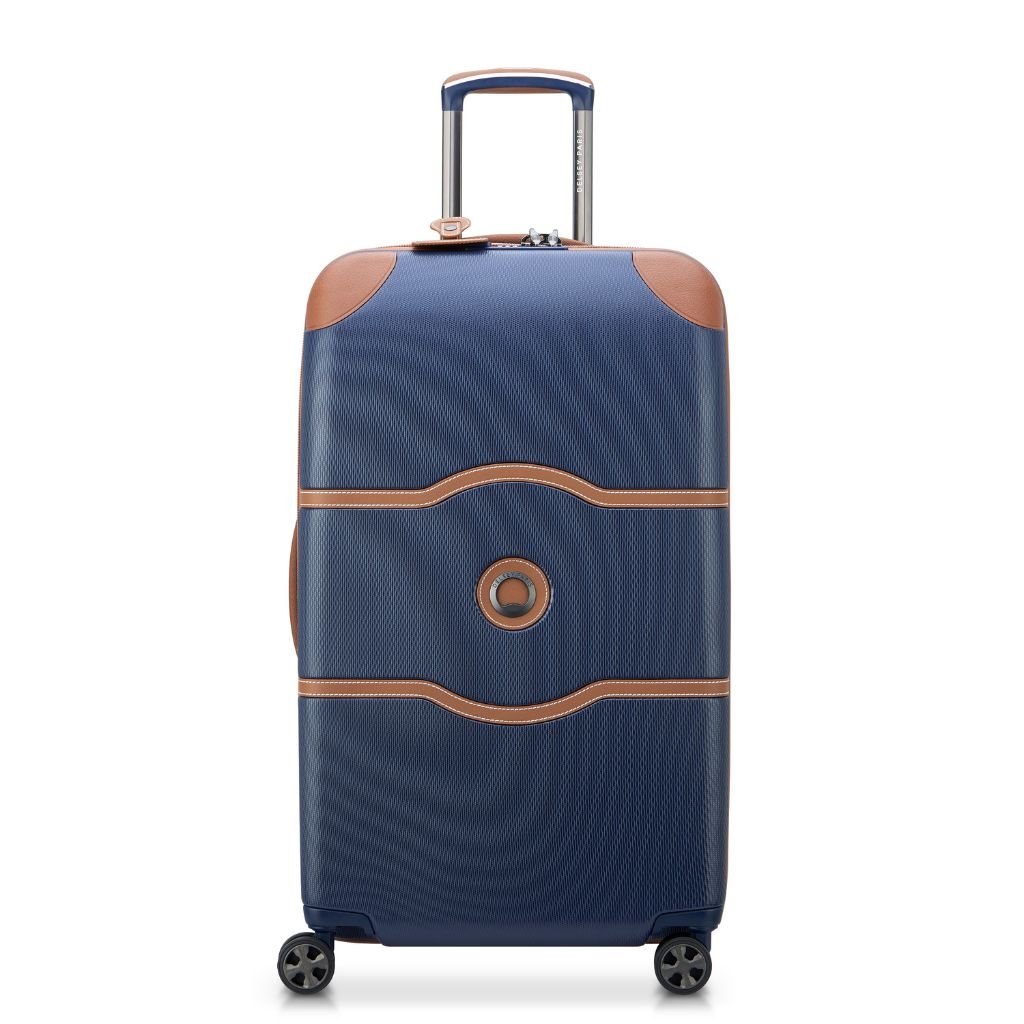 Delsey Chatelet Air 2.0 73cm Luggage Trunk - Navy Blue - Love Luggage