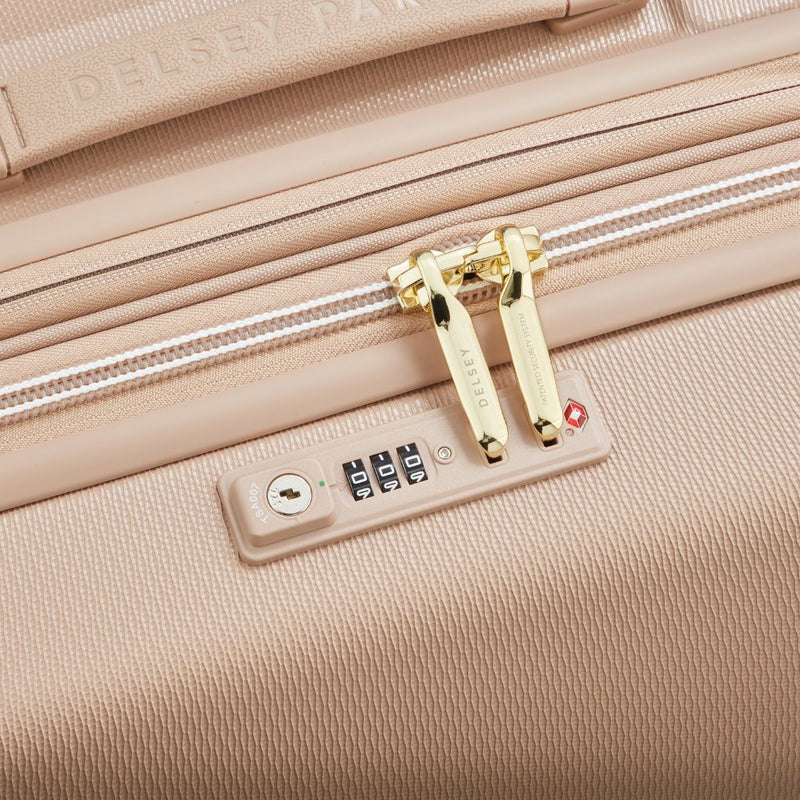Delsey Chatelet Air 2.0 76cm Large Luggage - Beige Rose - Love Luggage