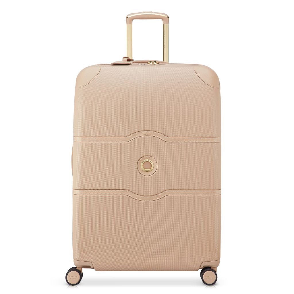 Delsey Chatelet Air 2.0 76cm Large Luggage - Beige Rose - Love Luggage