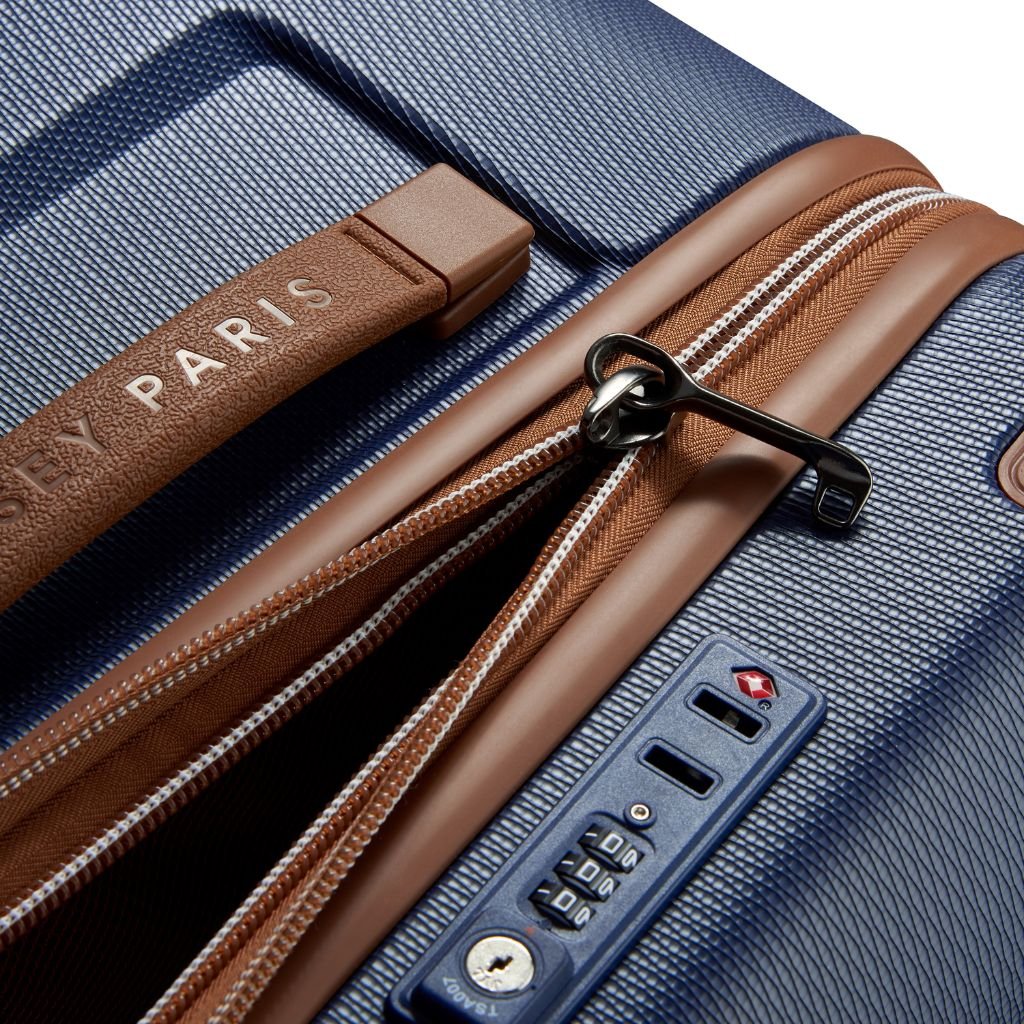Delsey Chatelet Air 2.0 80cm Large Luggage Trunk - Navy Blue - Love Luggage