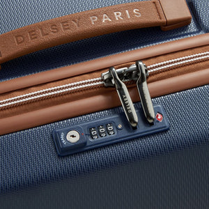 Delsey Chatelet Air 2.0 80cm Large Luggage Trunk - Navy Blue - Love Luggage