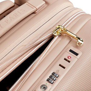 Delsey Chatelet Air 2.0 Carry On & Large Duo Hardsided Luggage - Beige Rose - Love Luggage
