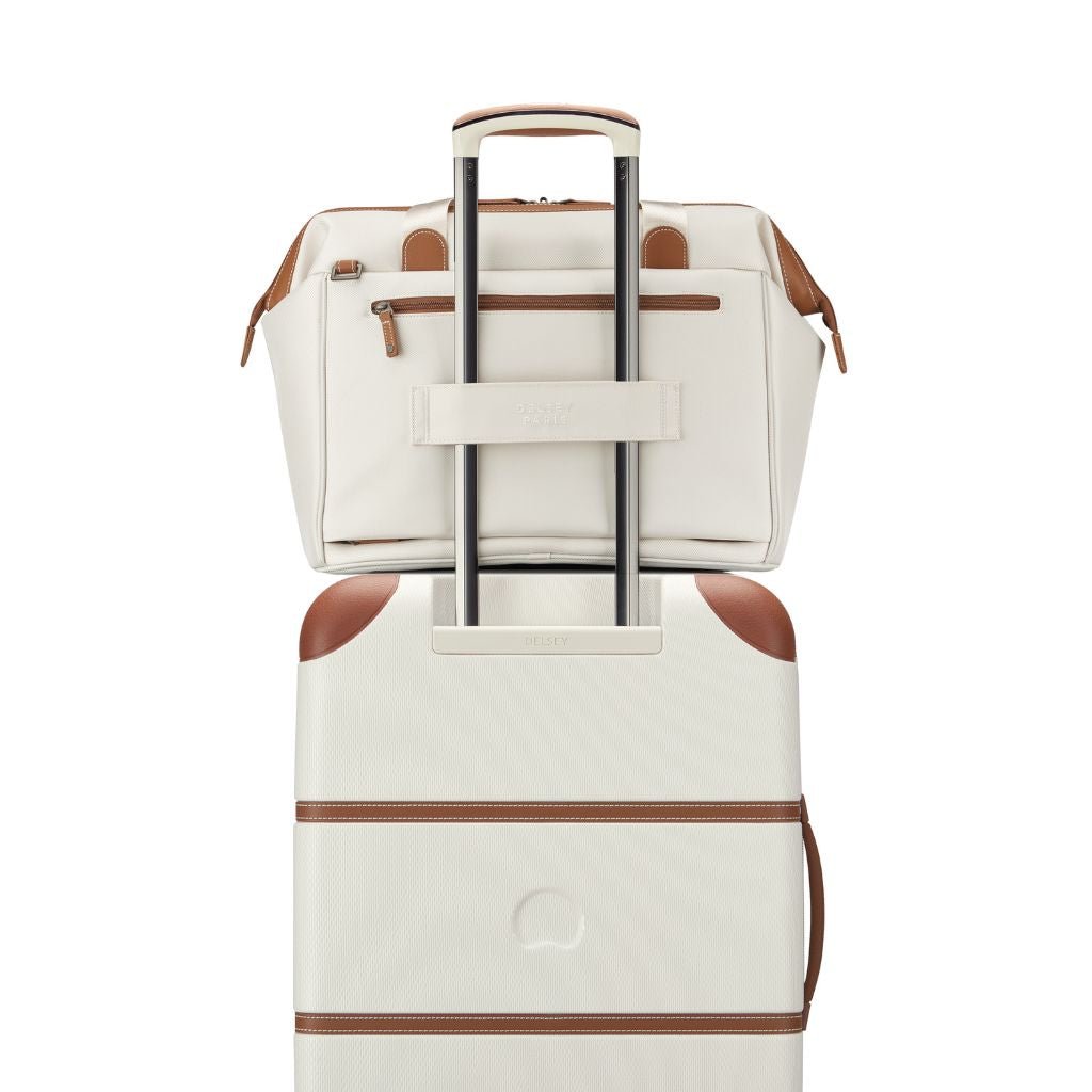 Delsey Chatelet Air 2.0 Compact Weekender Duffel - Angora - Love Luggage