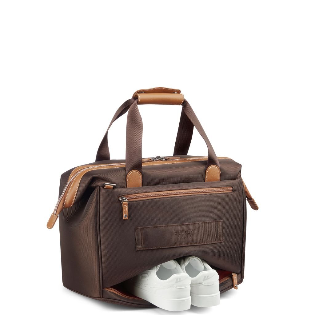 Delsey Chatelet Air 2.0 Compact Weekender Duffel - Chocolate - Love Luggage