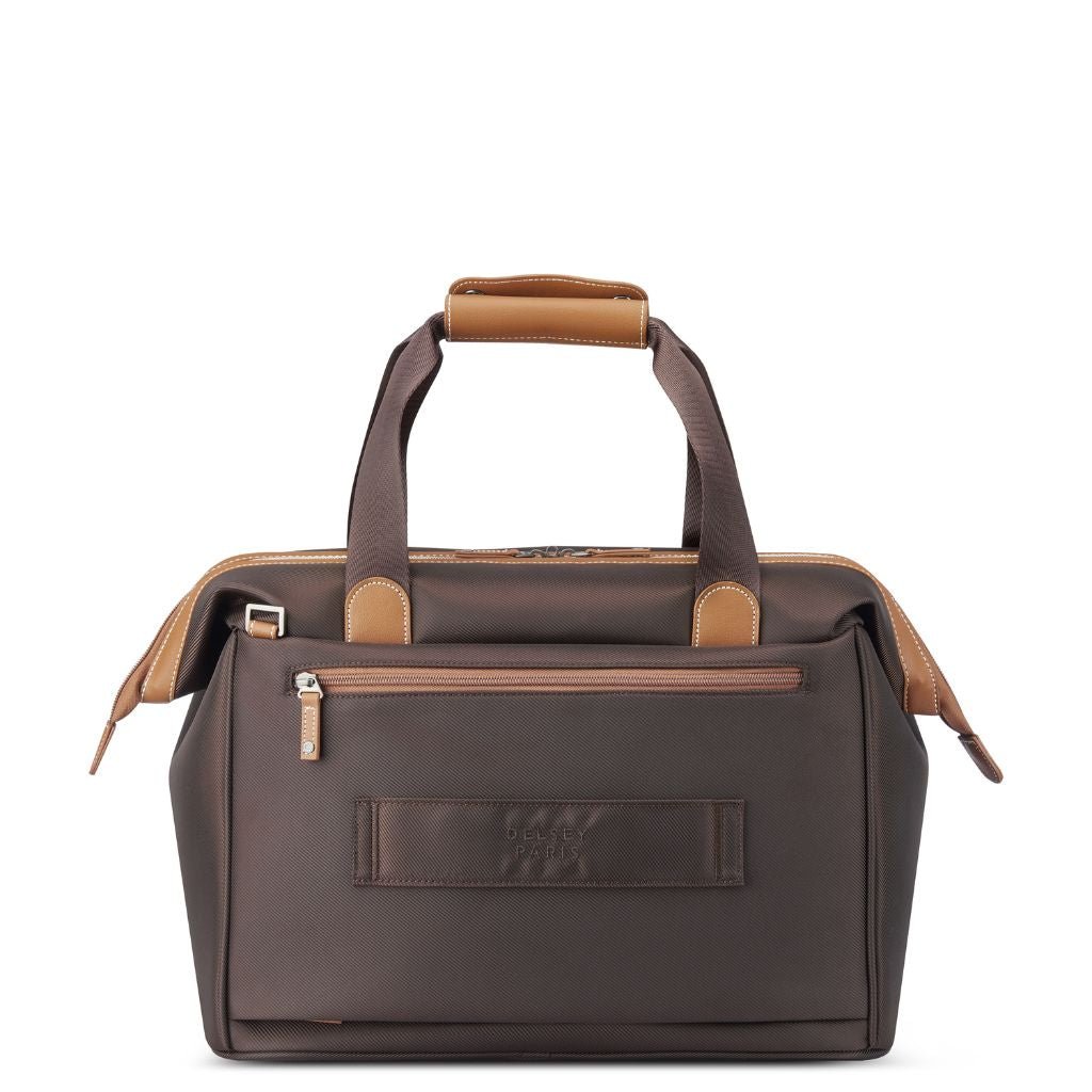 Delsey Chatelet Air 2.0 Compact Weekender Duffel - Chocolate - Love Luggage