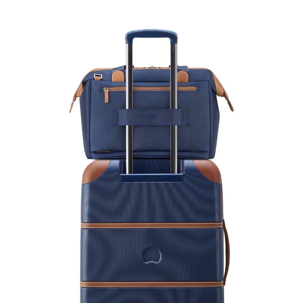 Delsey Chatelet Air 2.0 Compact Weekender Duffel - Navy Blue - Love Luggage