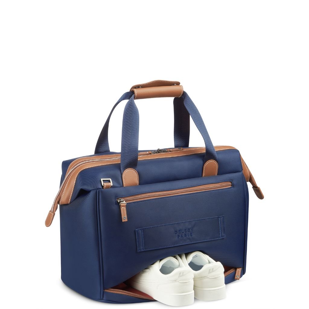 Delsey Chatelet Air 2.0 Compact Weekender Duffel - Navy Blue - Love Luggage