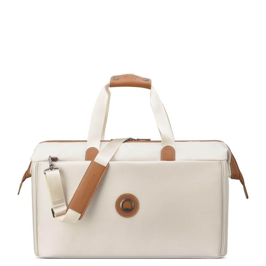 Delsey Chatelet Air 2.0 Large Weekender Duffel - Angora - Love Luggage