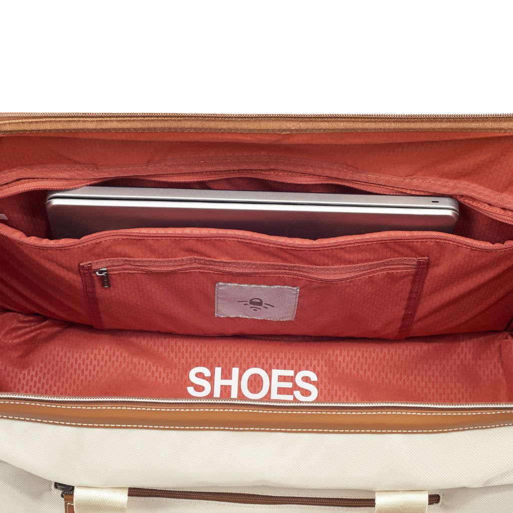 Delsey Chatelet Air 2.0 Large Weekender Duffel - Angora - Love Luggage