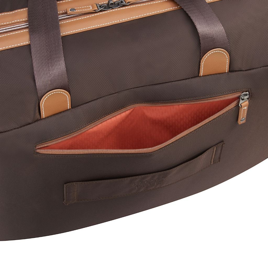 Delsey Chatelet Air 2.0 Large Weekender Duffel - Chocolate - Love Luggage