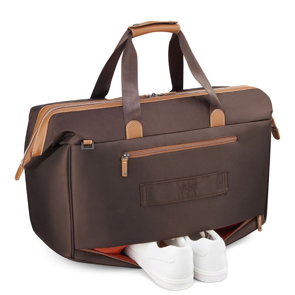 Delsey Chatelet Air 2.0 Large Weekender Duffel - Chocolate - Love Luggage