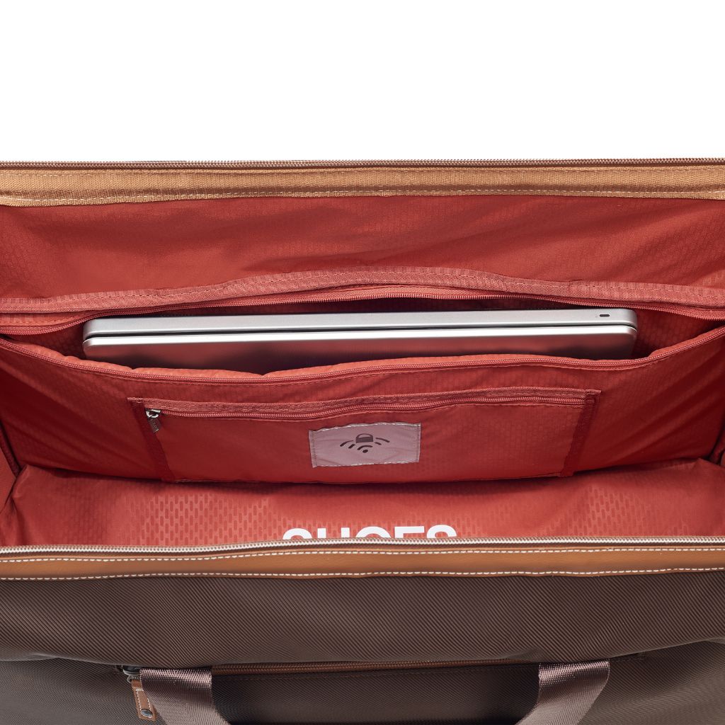 Delsey Chatelet Air 2.0 Large Weekender Duffel - Chocolate - Love Luggage