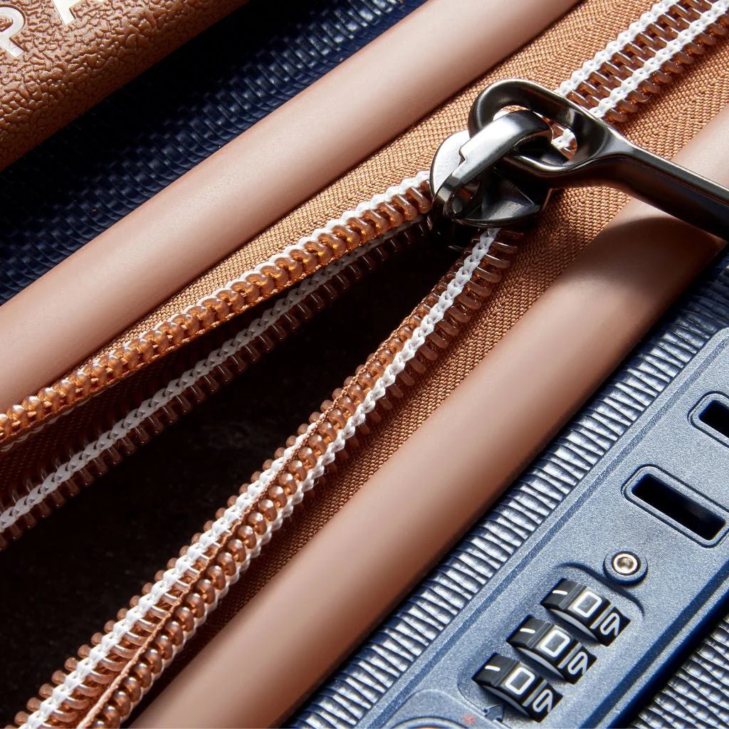 Delsey Chatelet Air 2.0 Set - 3 Piece Hardsided Luggage - Navy Blue - Love Luggage