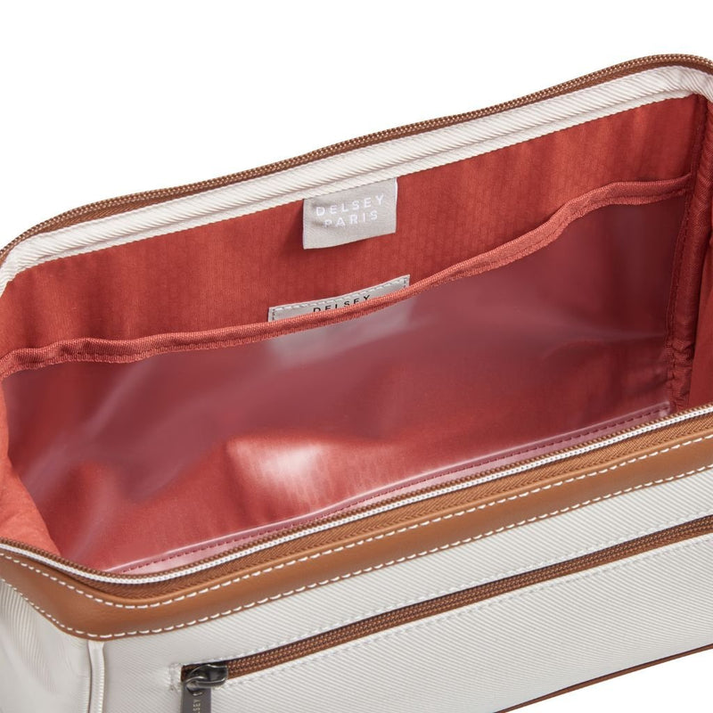 Delsey Chatelet Air 2.0 Toiletry Bag - Angora - Love Luggage