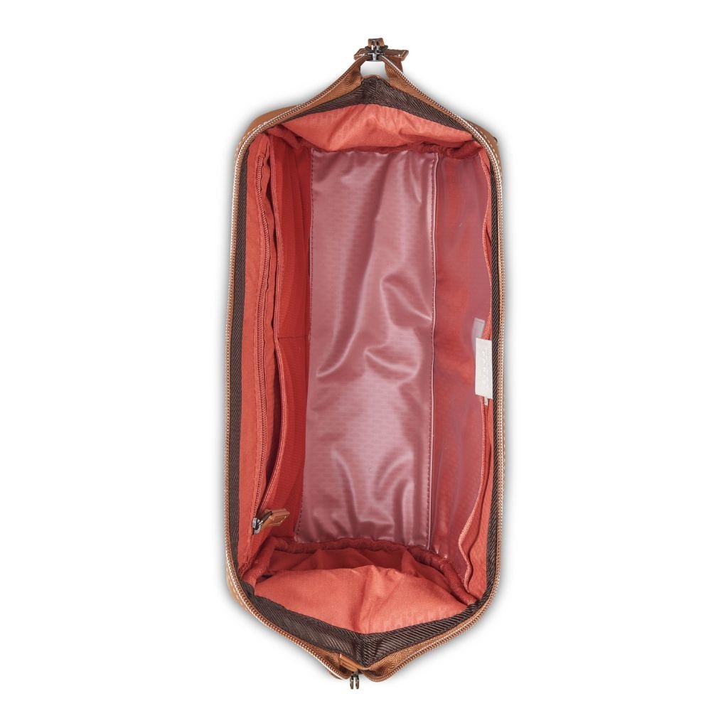 Delsey Chatelet Air 2.0 Toiletry Bag - Chocolate - Love Luggage