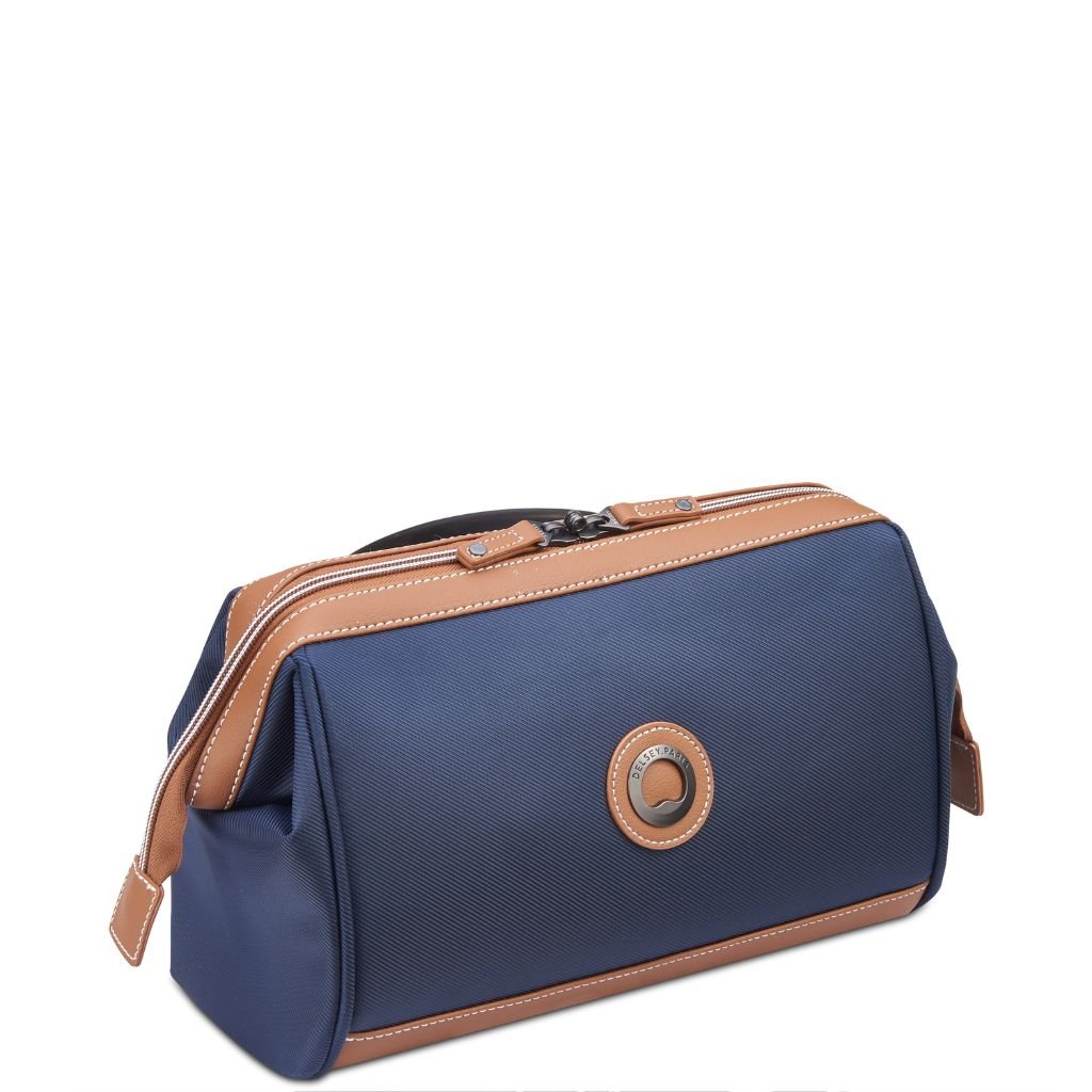Delsey Chatelet Air 2.0 Toiletry Bag - Navy Blue - Love Luggage