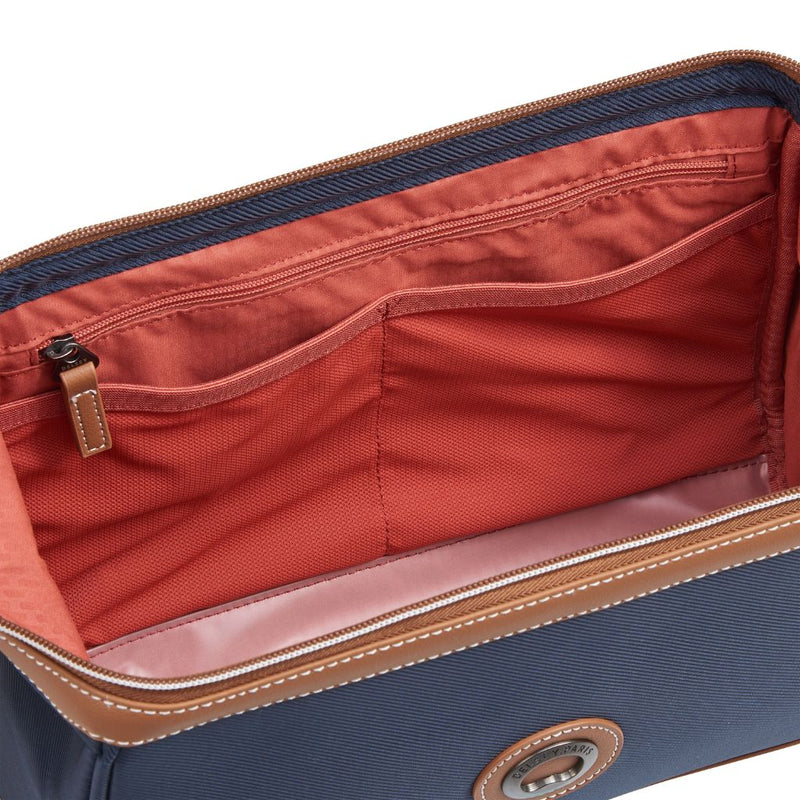 Delsey Chatelet Air 2.0 Toiletry Bag - Navy Blue - Love Luggage