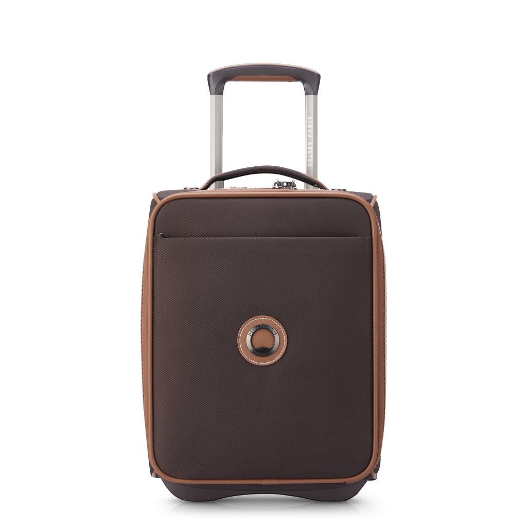 Delsey Chatelet Air 2.0 Underseat Bag With Laptop Sleeve - Chocolate - Love Luggage