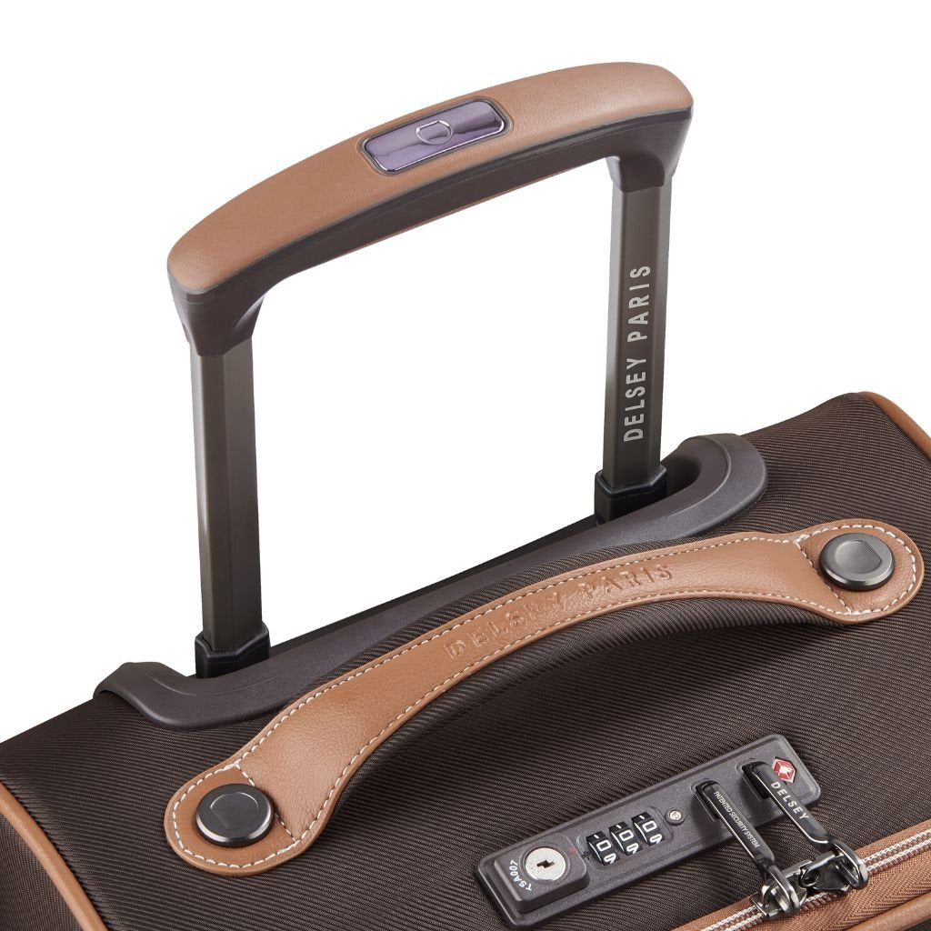 Delsey Chatelet Air 2.0 Underseat Bag With Laptop Sleeve - Chocolate - Love Luggage