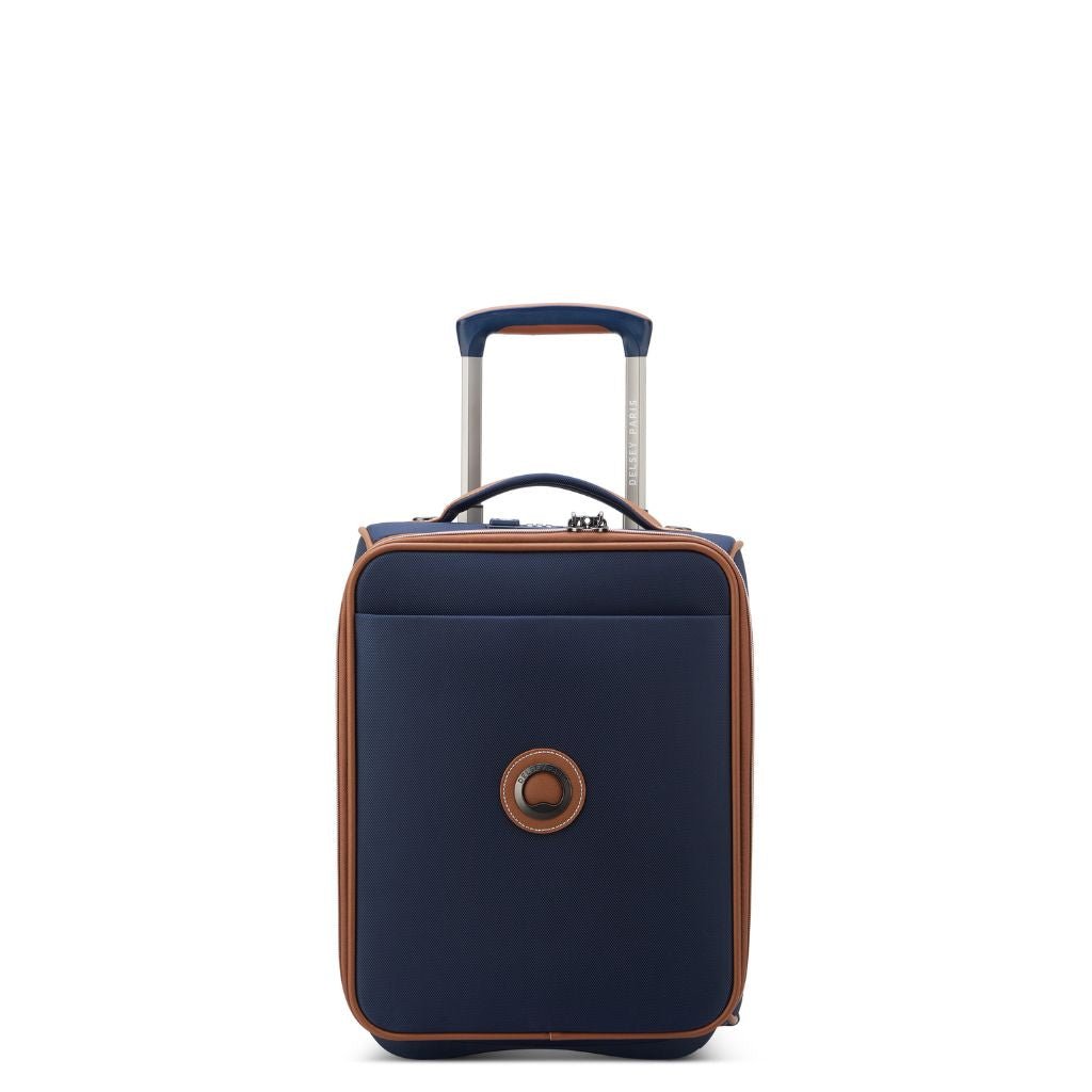 Delsey Chatelet Air 2.0 Underseat Bag With Laptop Sleeve - Navy - Love Luggage