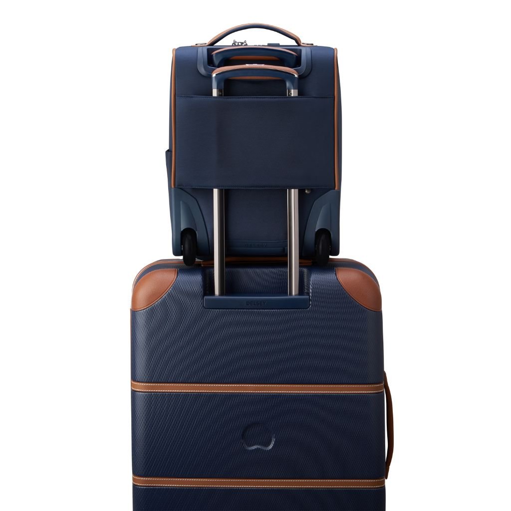 Delsey Chatelet Air 2.0 Underseat Bag With Laptop Sleeve - Navy - Love Luggage