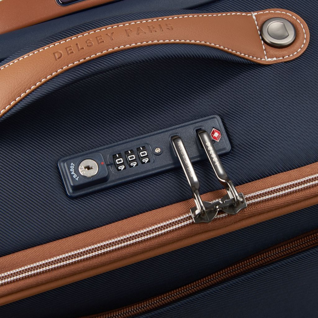 Delsey Chatelet Air 2.0 Underseat Bag With Laptop Sleeve - Navy - Love Luggage