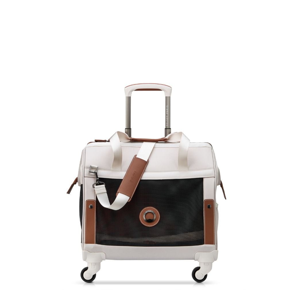 Delsey Chatelet Air 2.0 Wheeled Pet Travel Bag - Angora - Love Luggage