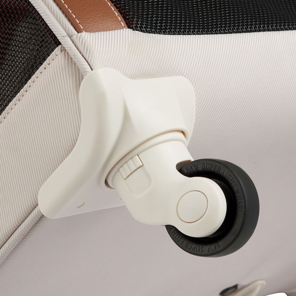 Delsey Chatelet Air 2.0 Wheeled Pet Travel Bag - Angora - Love Luggage