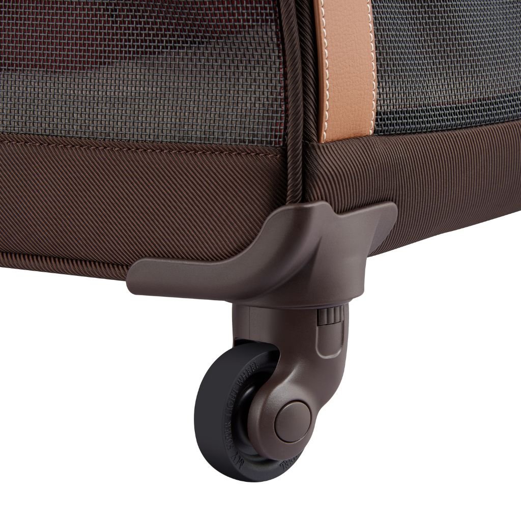 Delsey Chatelet Air 2.0 Wheeled Pet Travel Bag - Chocolate - Love Luggage