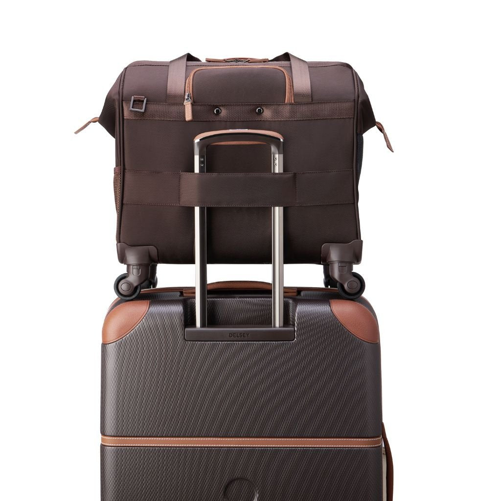 Delsey Chatelet Air 2.0 Wheeled Pet Travel Bag - Chocolate - Love Luggage
