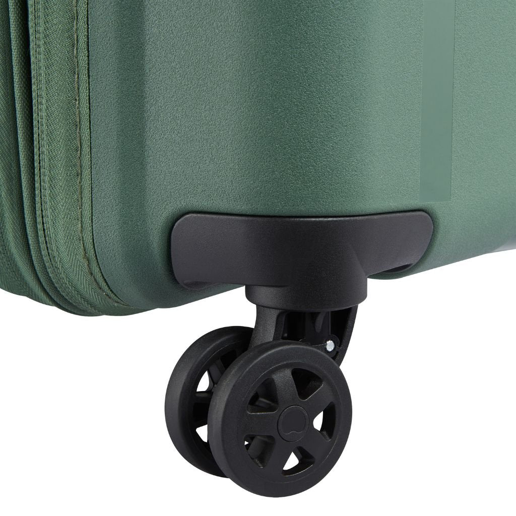 Delsey Clavel 83cm MR Large Hardsided Spinner Luggage - Deep Green - Love Luggage