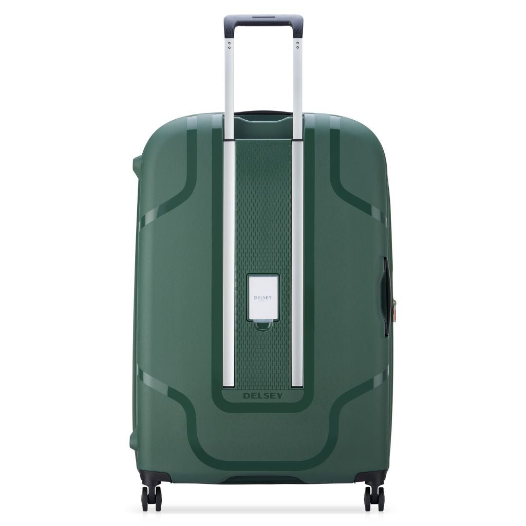 Delsey Clavel 83cm MR Large Hardsided Spinner Luggage - Deep Green - Love Luggage
