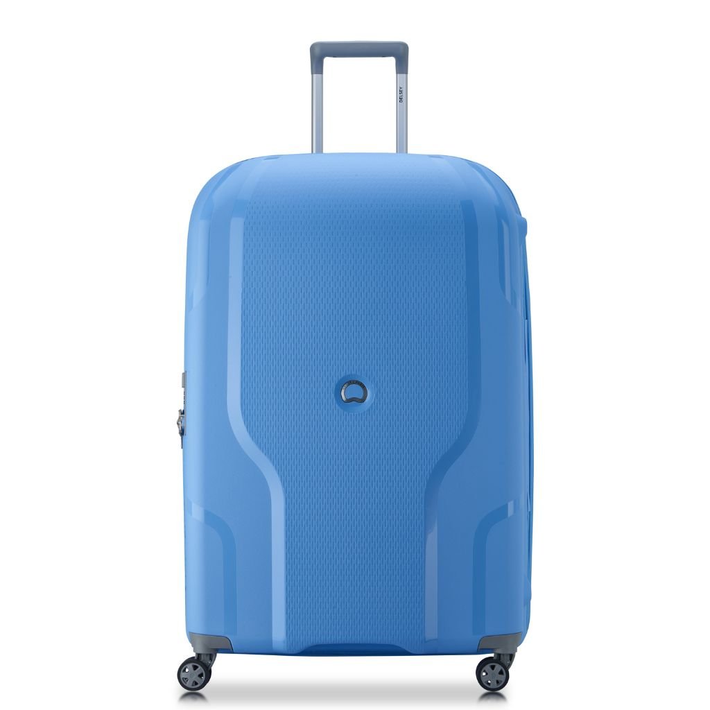 Delsey Clavel 83cm MR Large Hardsided Spinner Luggage - Lavender Blue - Love Luggage