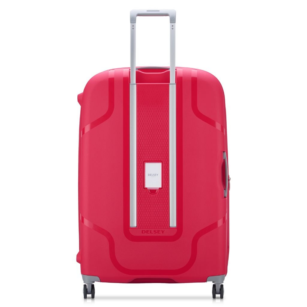 Delsey Clavel 83cm MR Large Hardsided Spinner Luggage - Magenta - Love Luggage