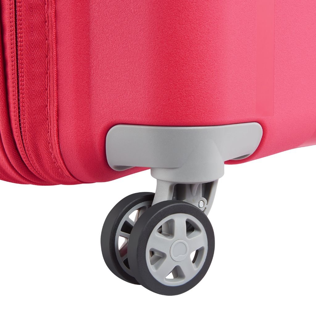 Delsey Clavel 83cm MR Large Hardsided Spinner Luggage - Magenta - Love Luggage