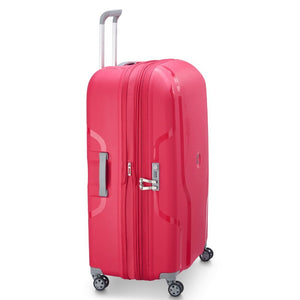 Delsey Clavel 83cm MR Large Hardsided Spinner Luggage - Magenta - Love Luggage