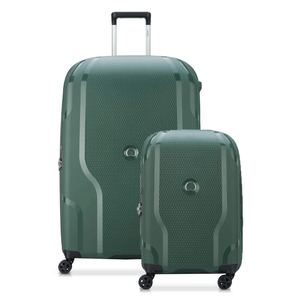 Delsey Clavel MR 2 Piece Hardsided Luggage Duo - Green - Love Luggage