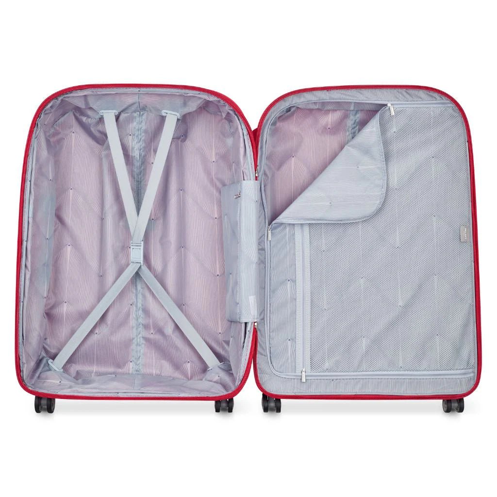 Delsey Clavel MR 3 Piece Hardsided Luggage Set - Magenta - Love Luggage