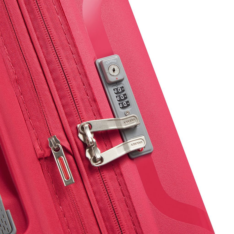 Delsey Clavel MR 2 Piece Hardsided Luggage Duo - Magenta - Love Luggage