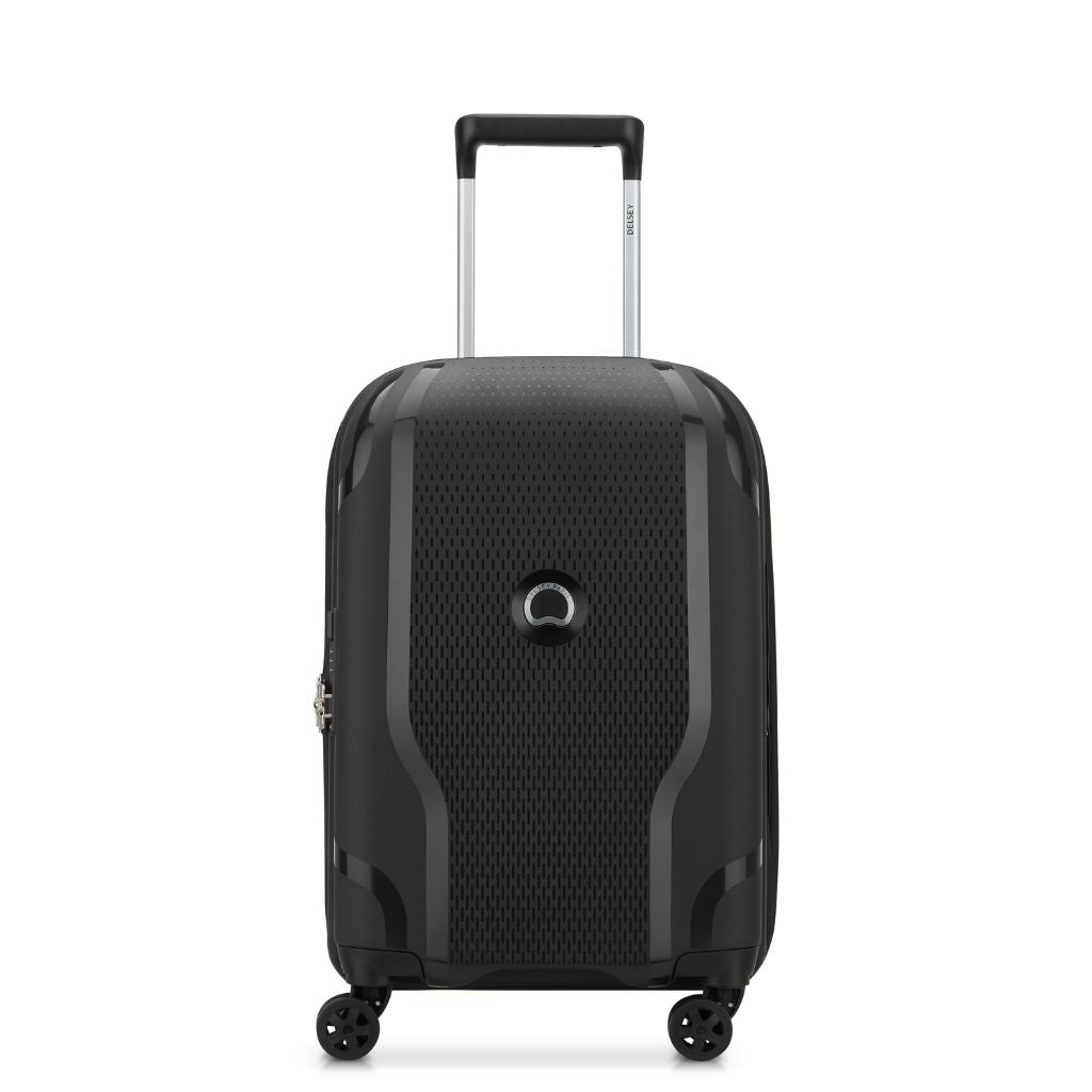 Delsey Clavel MR 55cm Carry On Luggage - Black - Love Luggage