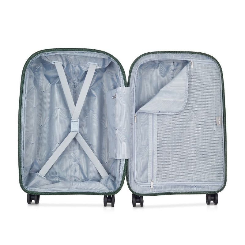 Delsey Clavel MR 55cm Carry On Luggage - Deep Green - Love Luggage